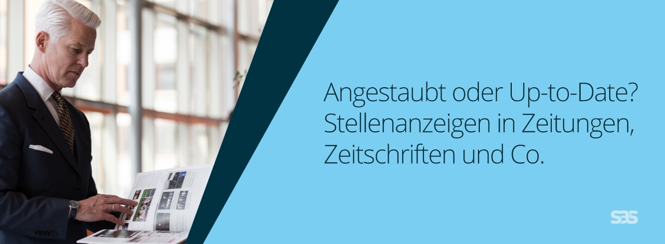Stellenanzeigen in Zeitungen und Zeitschriften