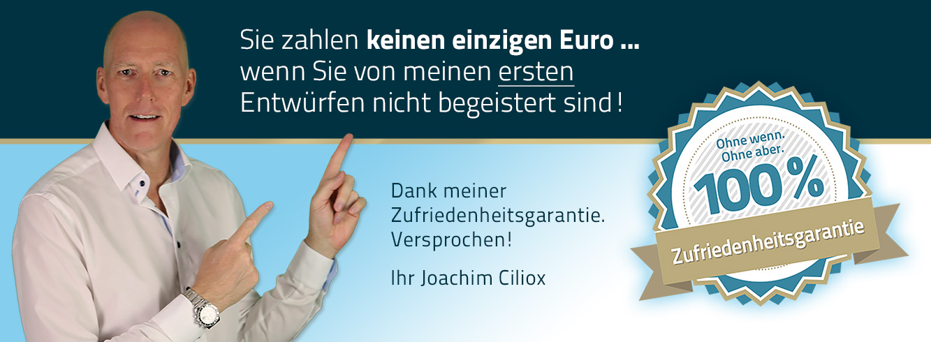 Zufriedenheitsgarantie Stellenanzeigengestaltung