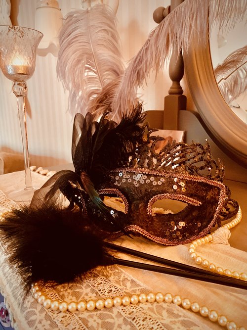Eine venezianische Maske Dekoration