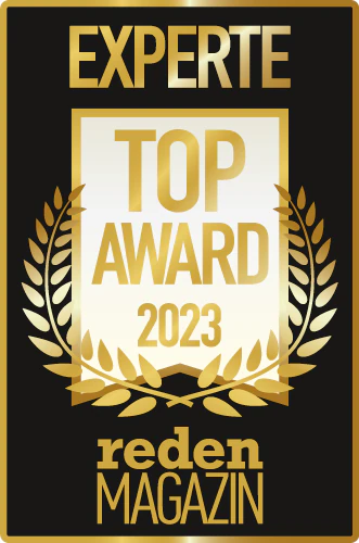 Experte Top Award 2023 reden Magazin