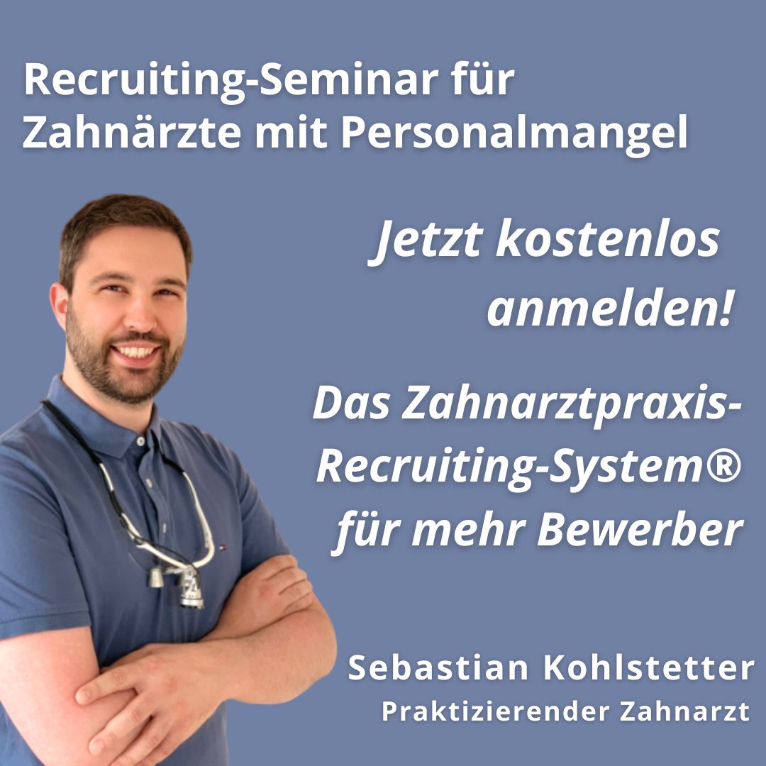 personalmangel zahnarztpraxis webinar