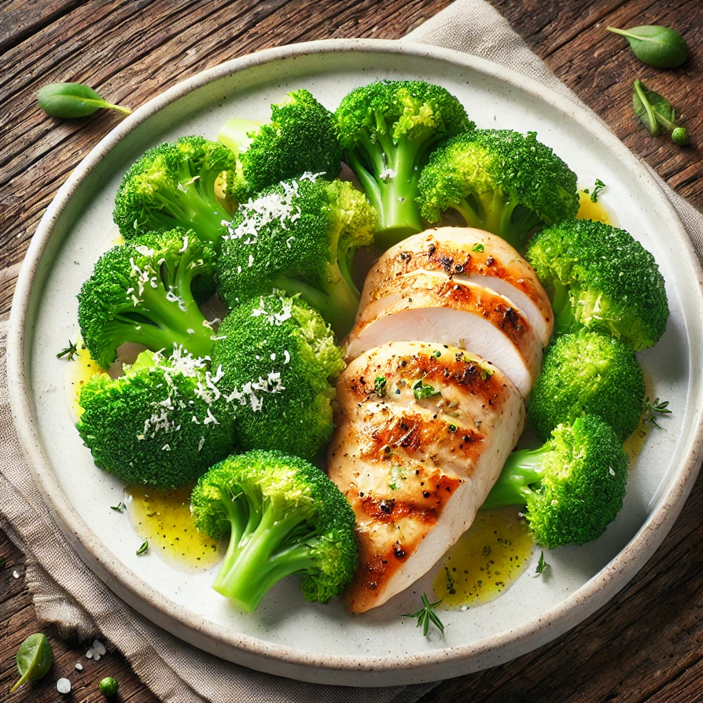 Low-Carb Hähnchen mit Brokkoli