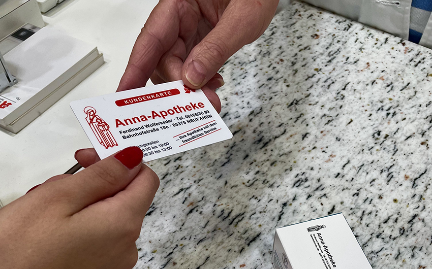 Bild Kundenkarte der Anna Apotheke