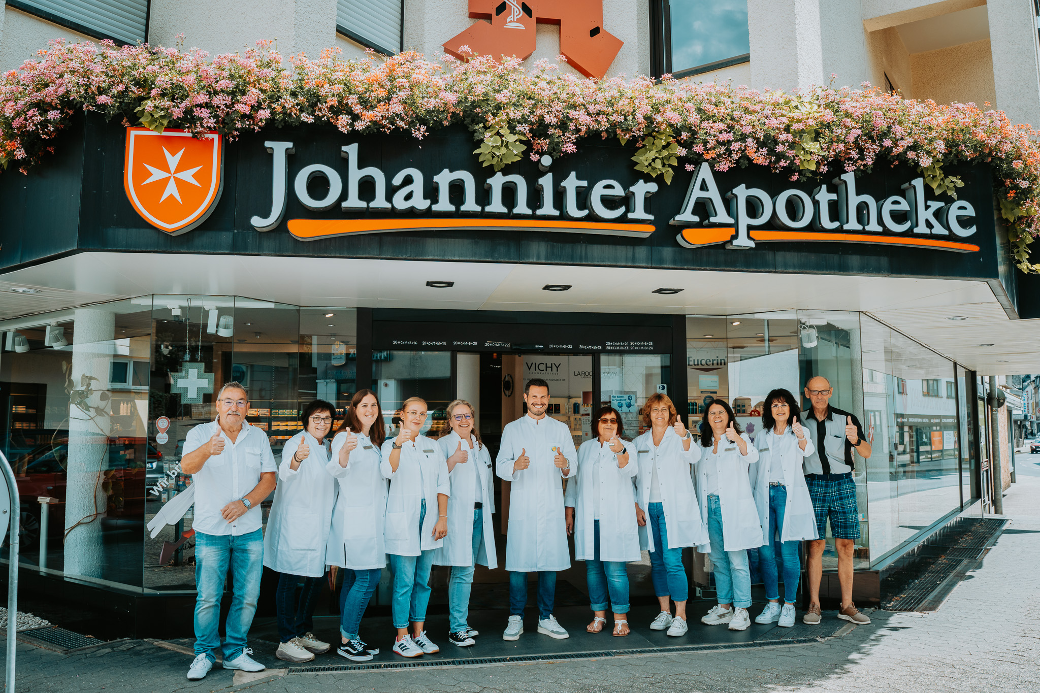 Team der Johanniter-Apotheke
