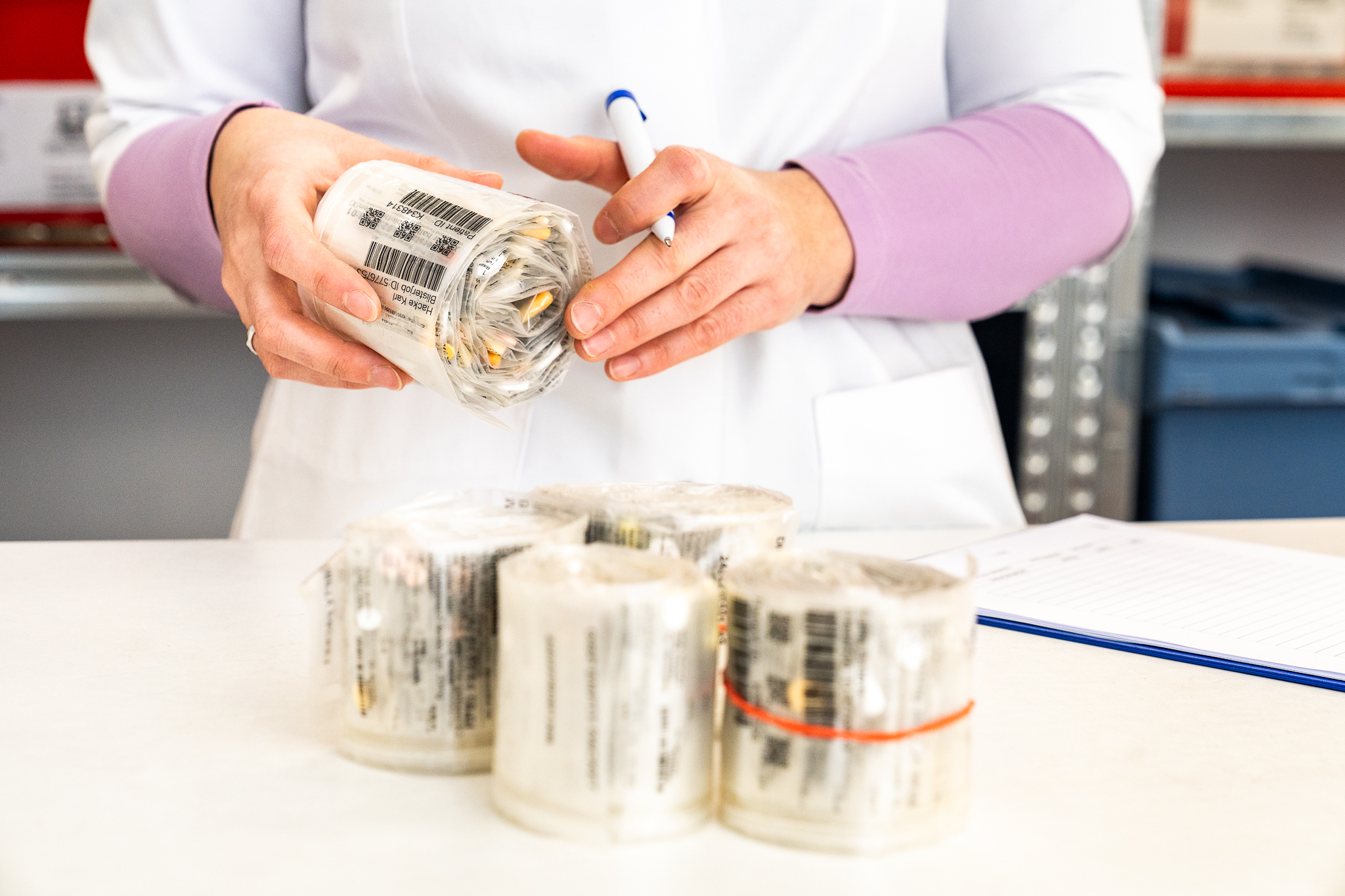 Blister-Service der Knut Apotheke