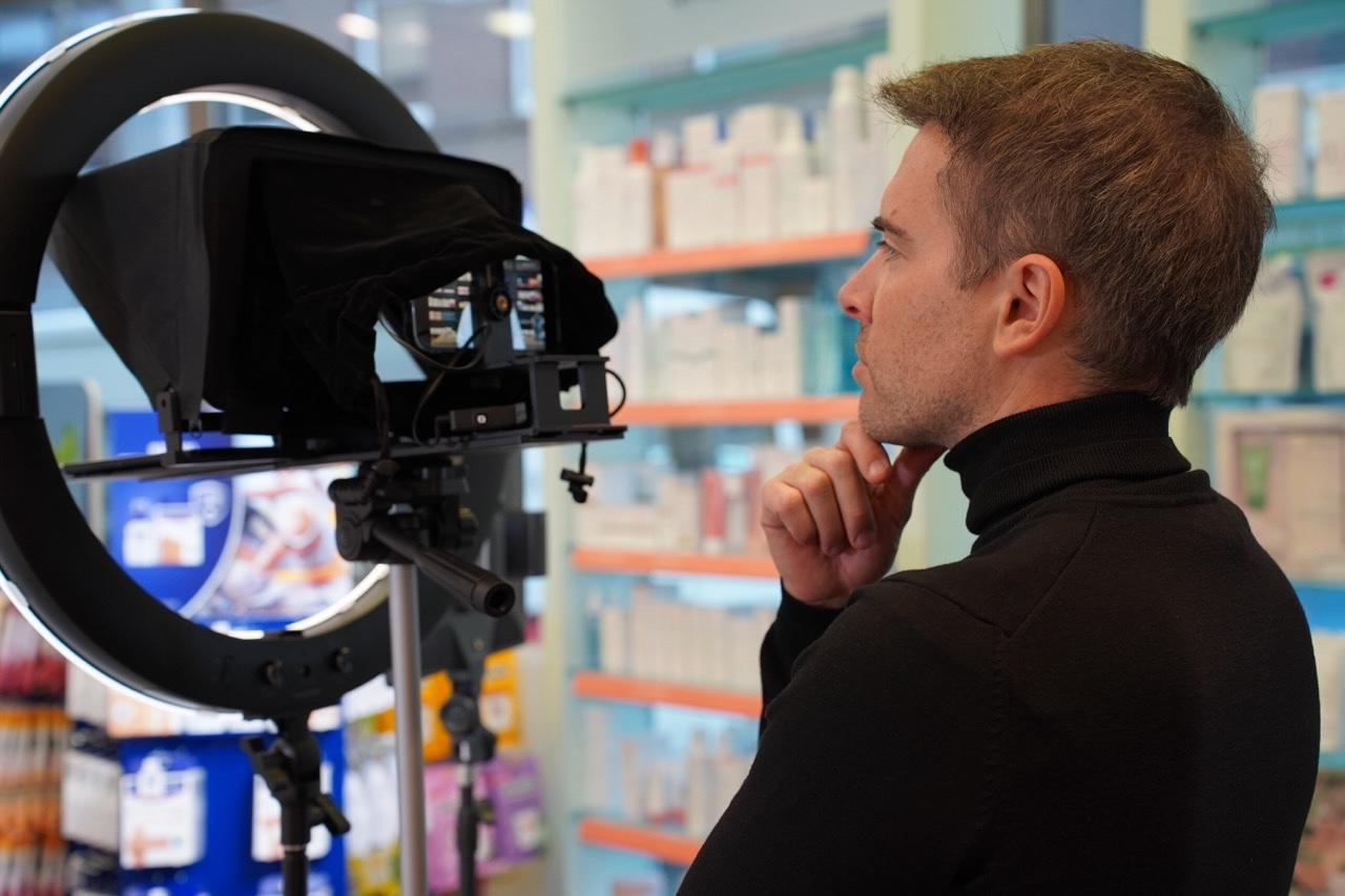 Bodo Schmitz-Urban beim Shooting