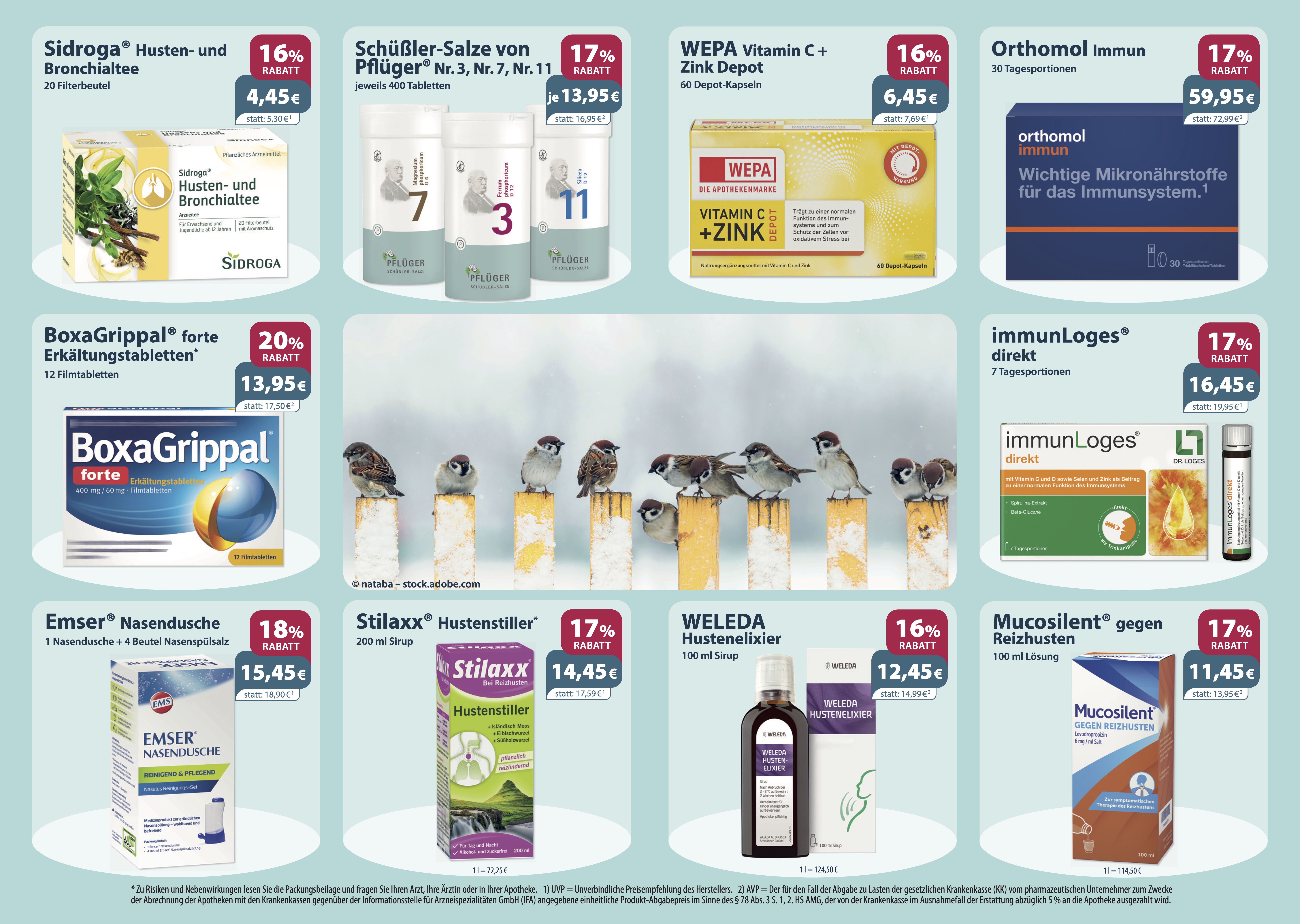 Angebots-Flyer Innenseiten