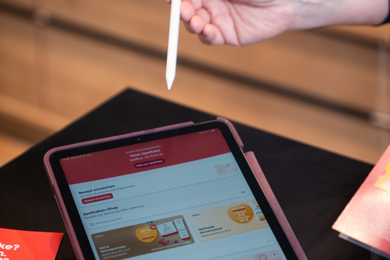 App zur digitalen Einlösung von Rezepten
