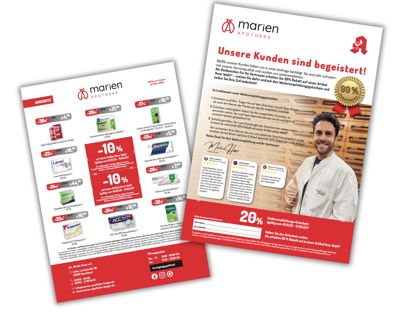 Vorschau Flyer Martin Hosni - Marien Apotheke