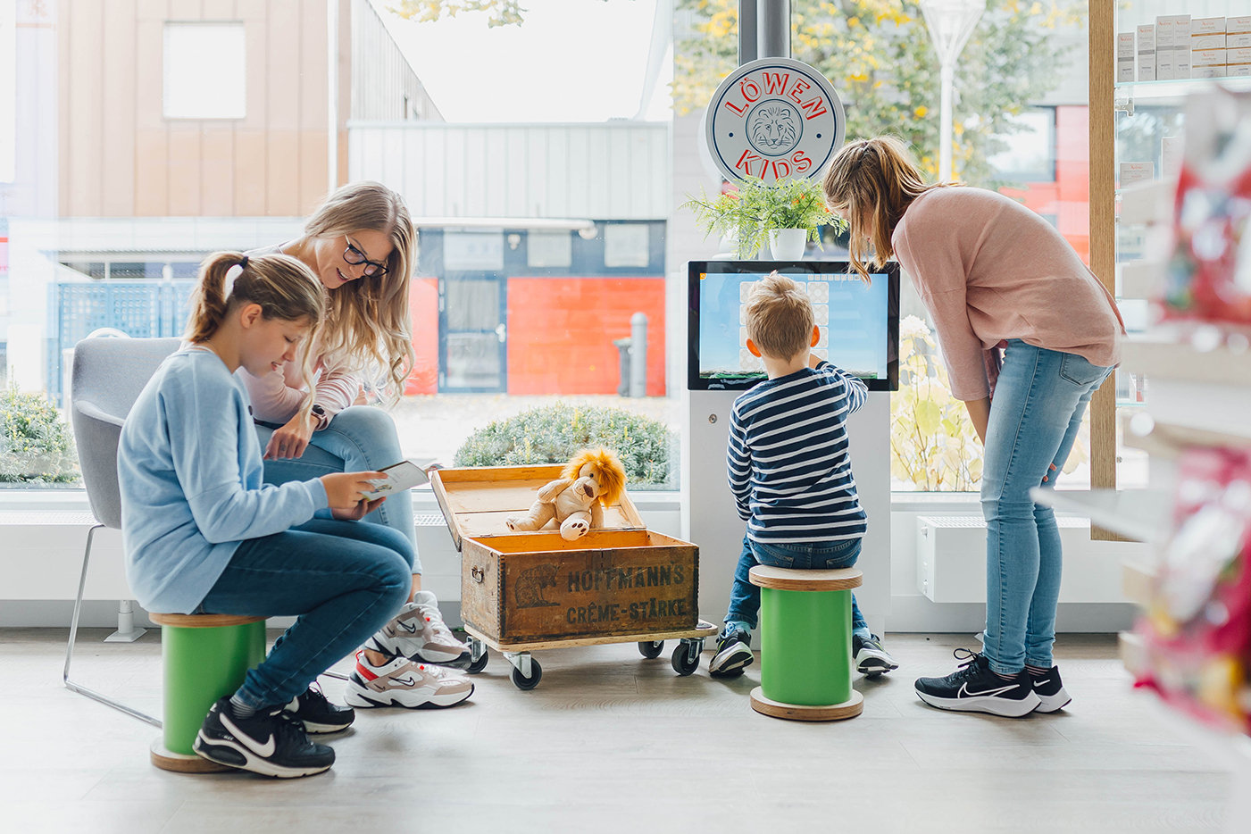 Kinderspielecke in der Löwenapotheke