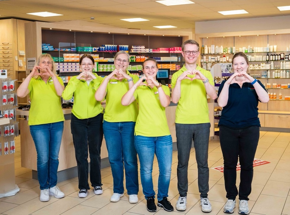 Das Team der Koopmann Apotheke Wiefelstede
