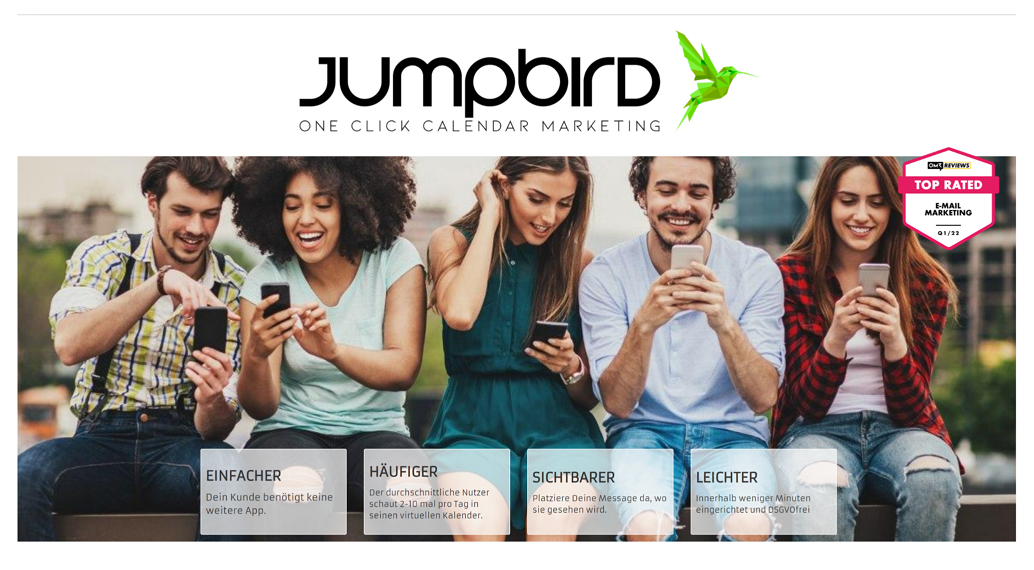Jumpbird revolutioniert das Email Marketing