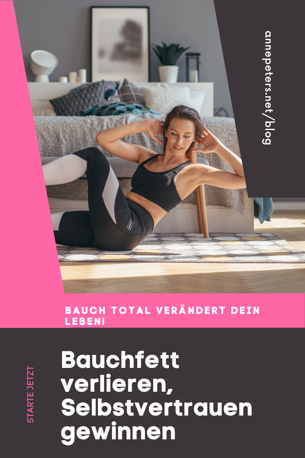 Bauchfett verlieren: 28-Tage-Programm für einen flachen Bauch