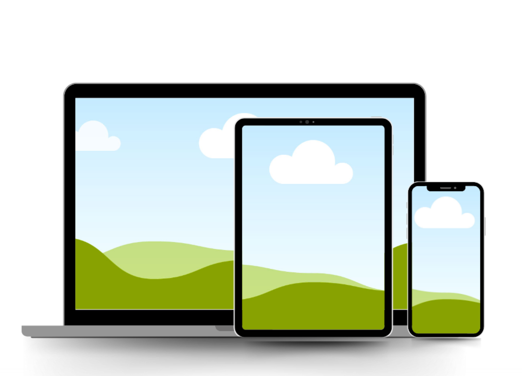 Beige Weiß Schlicht Mockup Vorlage Ebook Instagram Post.png