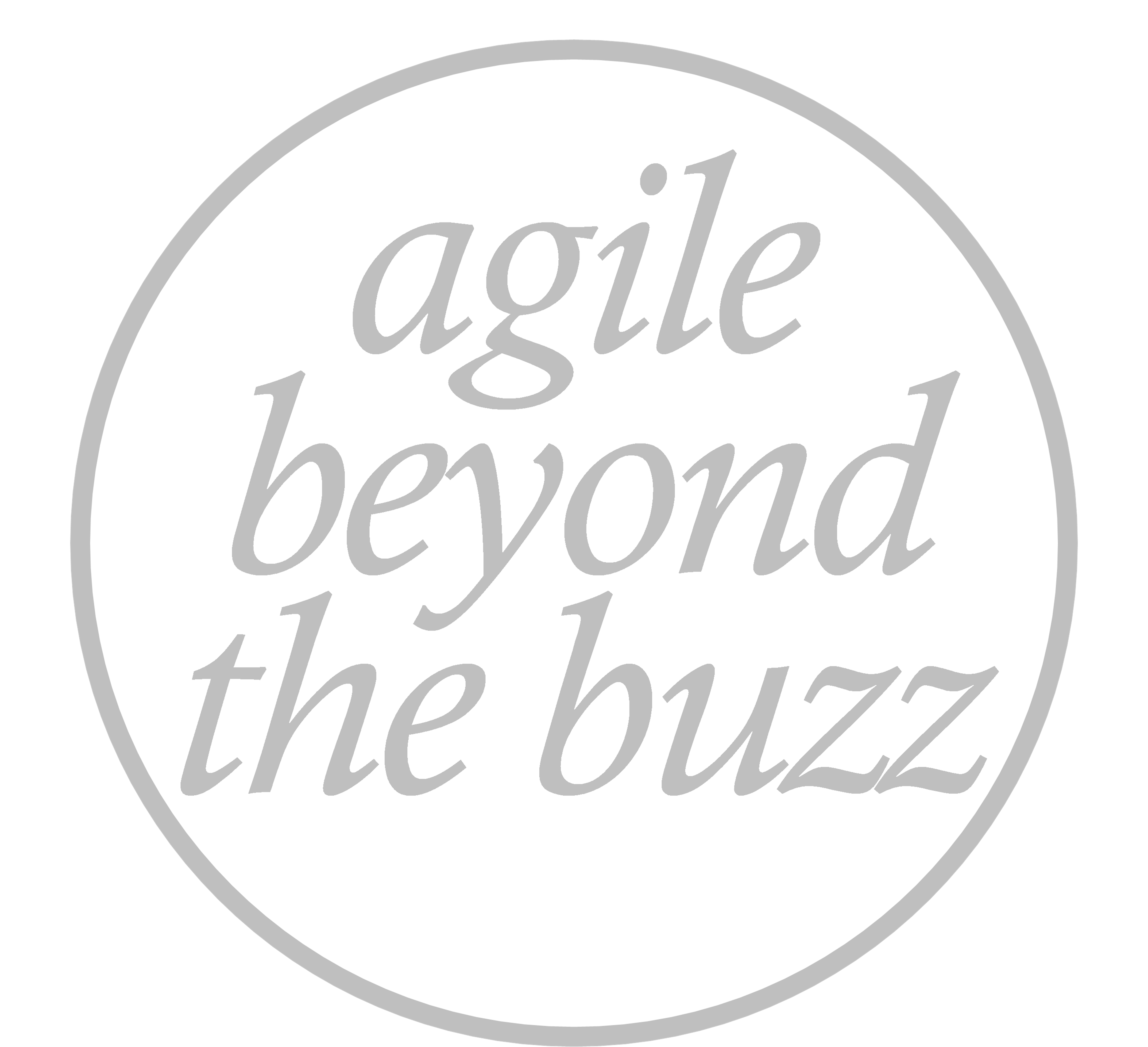 Agile Beyond The Buzz Logo