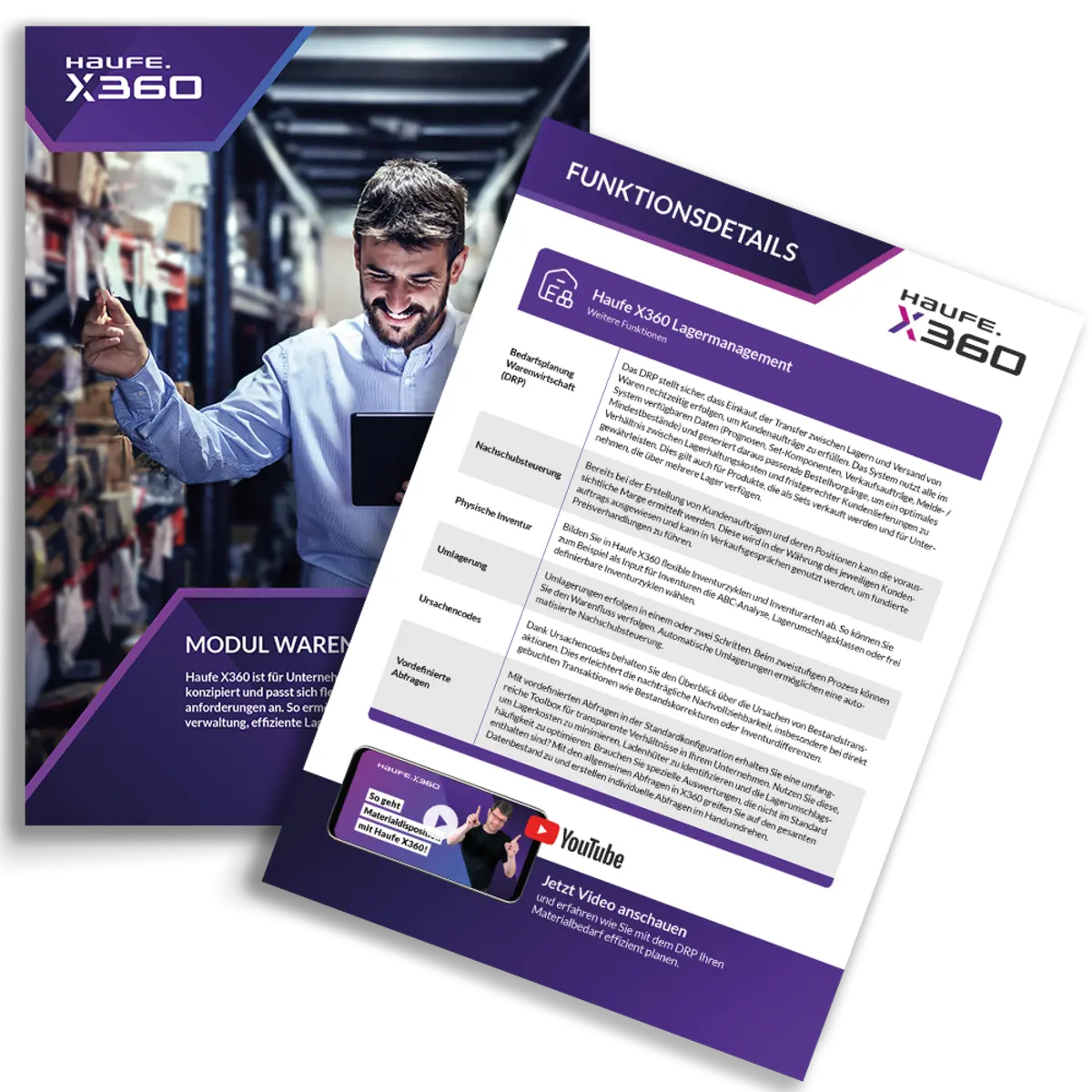 Datenblatt Haufe X360 Modul Warenwirtschaft