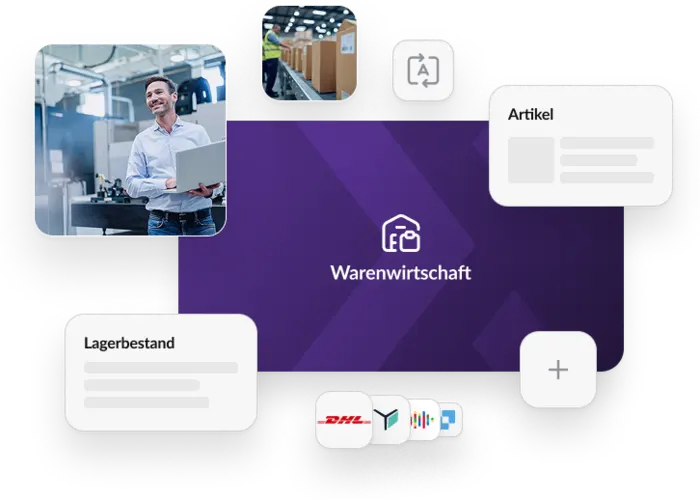 Modulübersicht Haufe X360 Warenwirtschaft