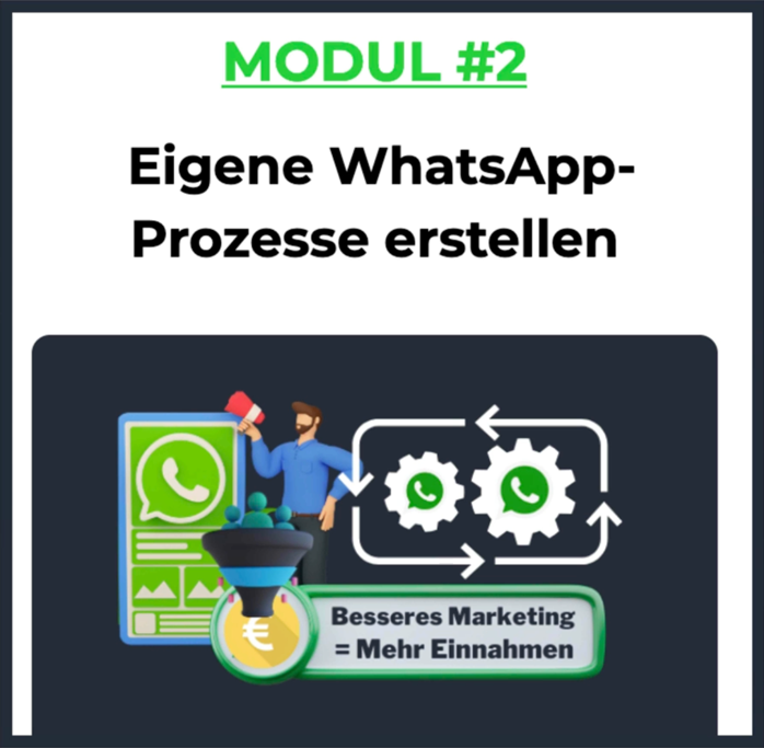 Modul #2 Eigene WhatsApp-Prozesse erstellen