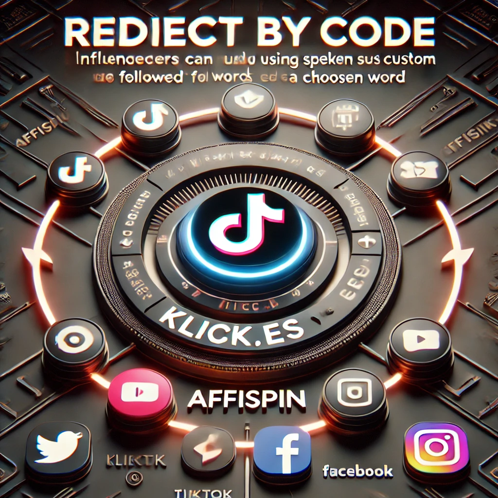 AffiSpin Redirect by Code: Arbeite wie die großen Influencer