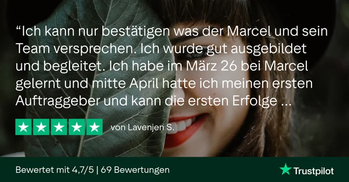 Trustpilot-Bewertung von Lavenjen S.