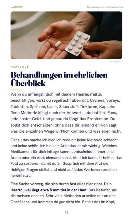 Behandlungen ehrlich