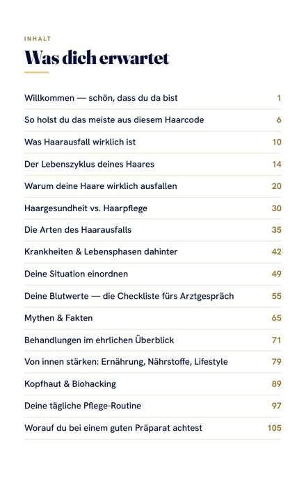 Inhaltsverzeichnis