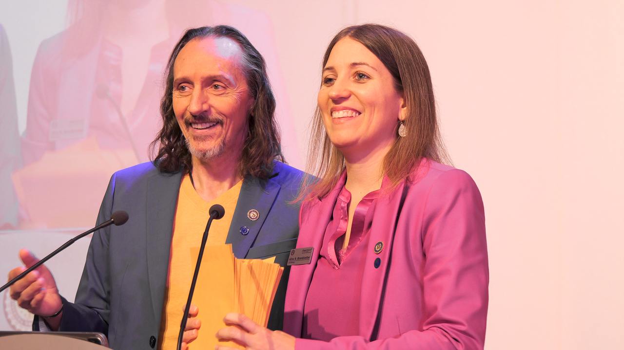 Bild: Mit Bruno & Aline, den Gründern des FreeSpirit®-Trainings.