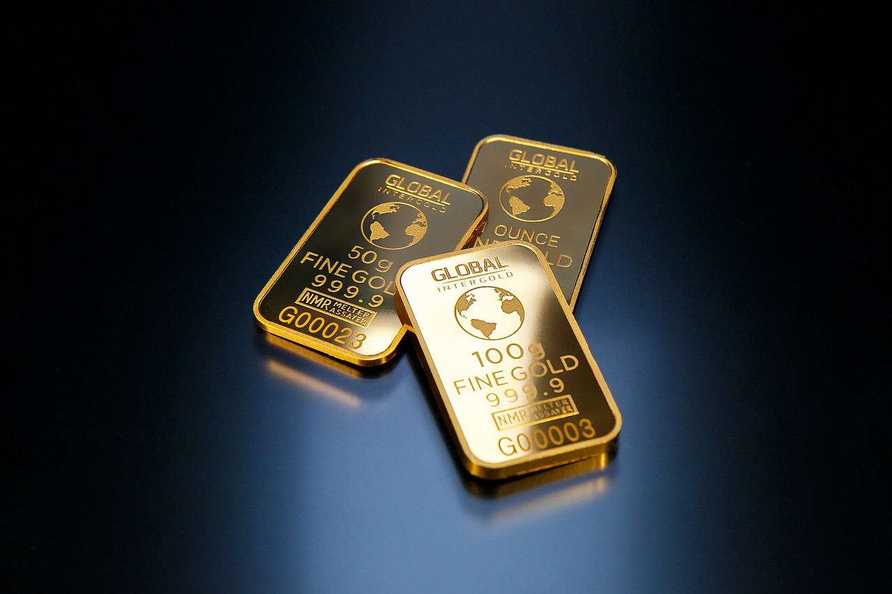 Gold; Goldbarren, Edelmetalle als Altersvorsorge