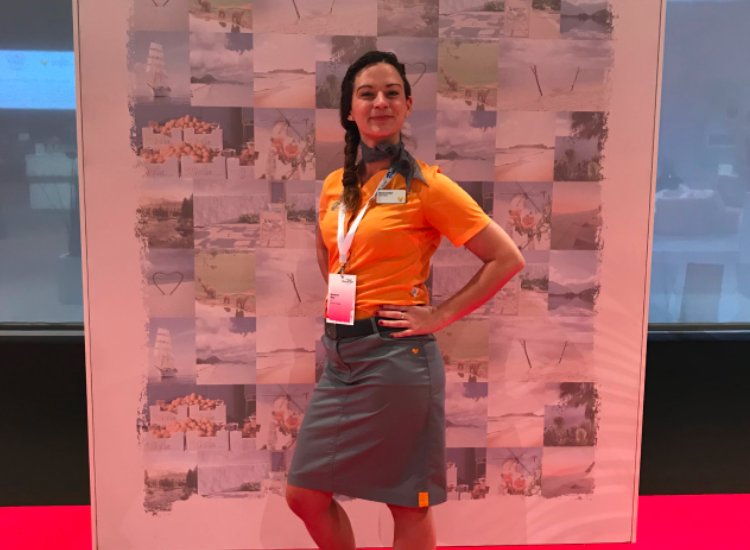Marie Siber als Reiseleiterin auf Fuerteventura und Kreta