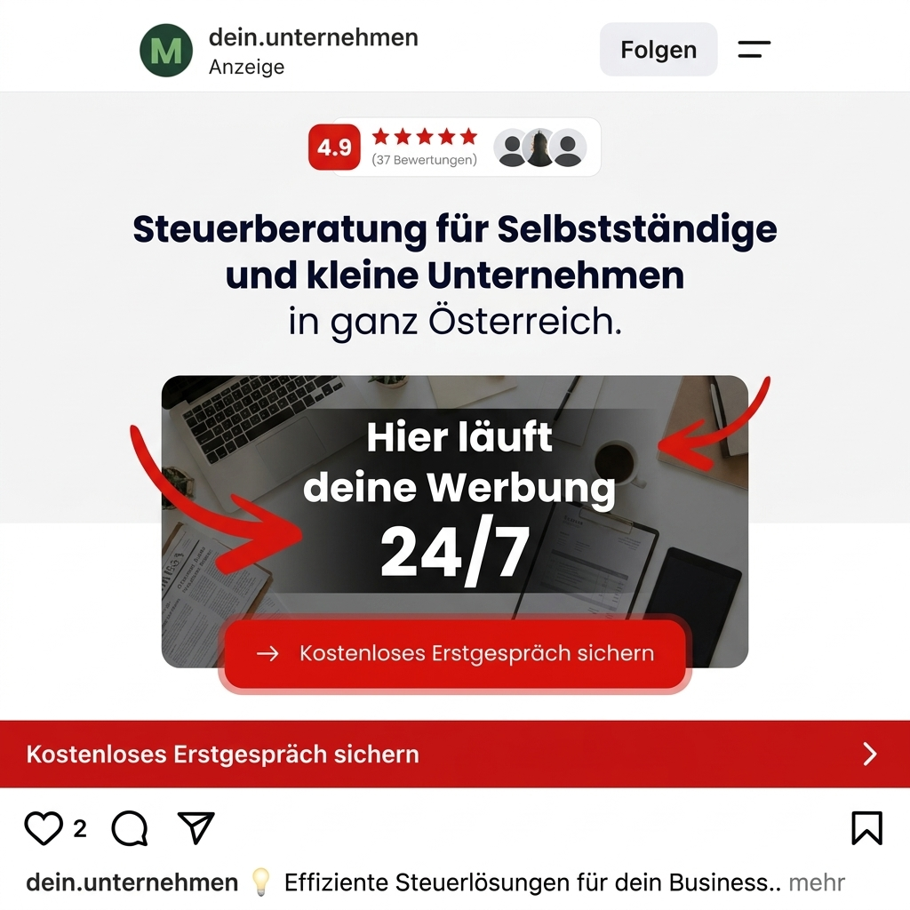 Beispiel einer Anzeige im Instagram-Feed