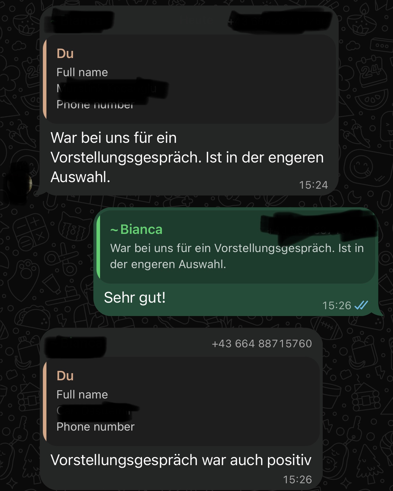 Rückmeldung von Marlen, Bürofachkraft in einer Kfz-Werkstatt