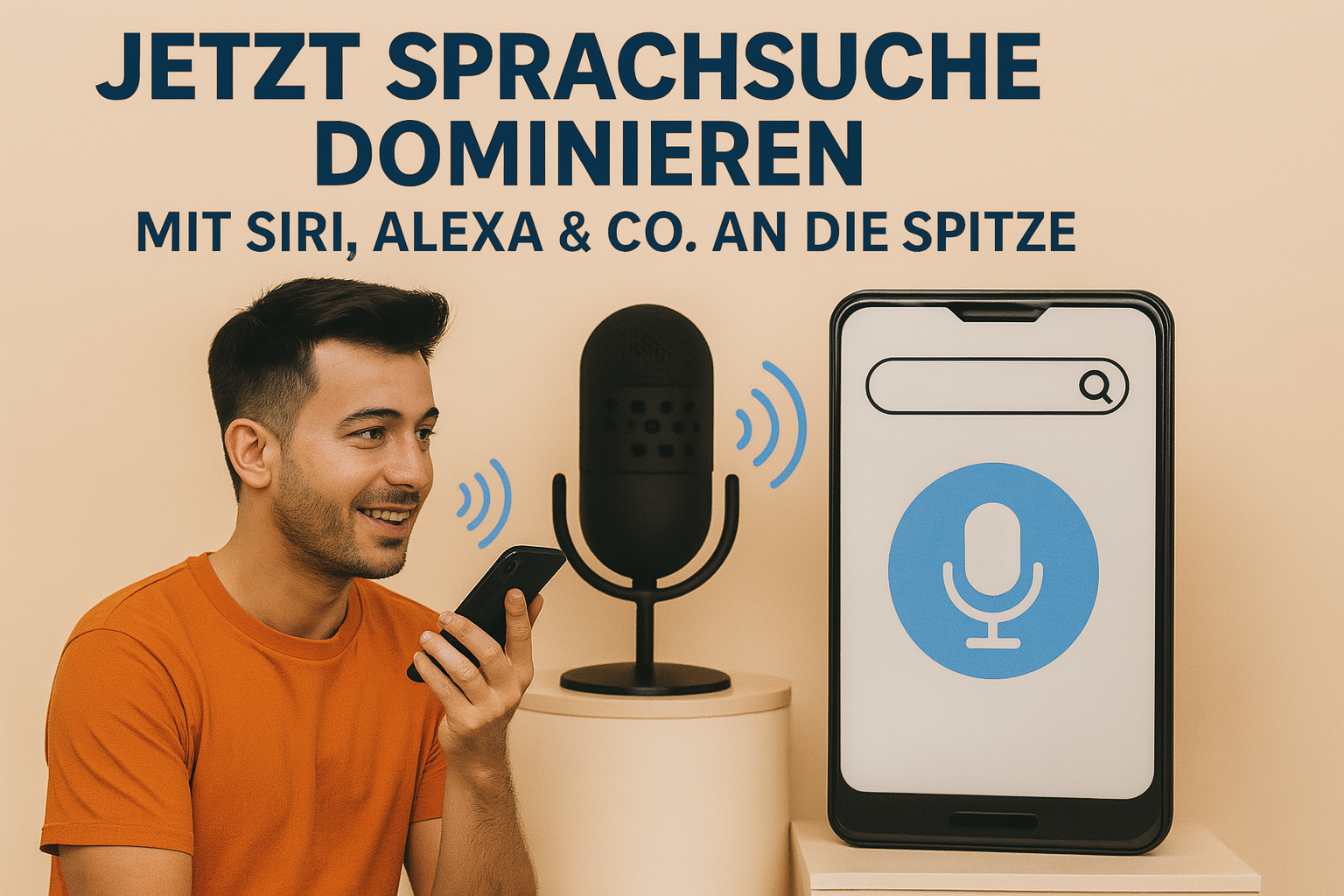 Voice‑Search Optimierung: Mit Siri, Alexa & Co. an die Spitze