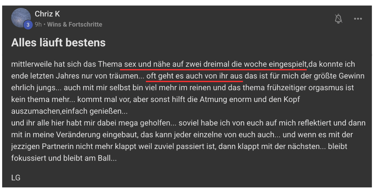 Bewertung Markus