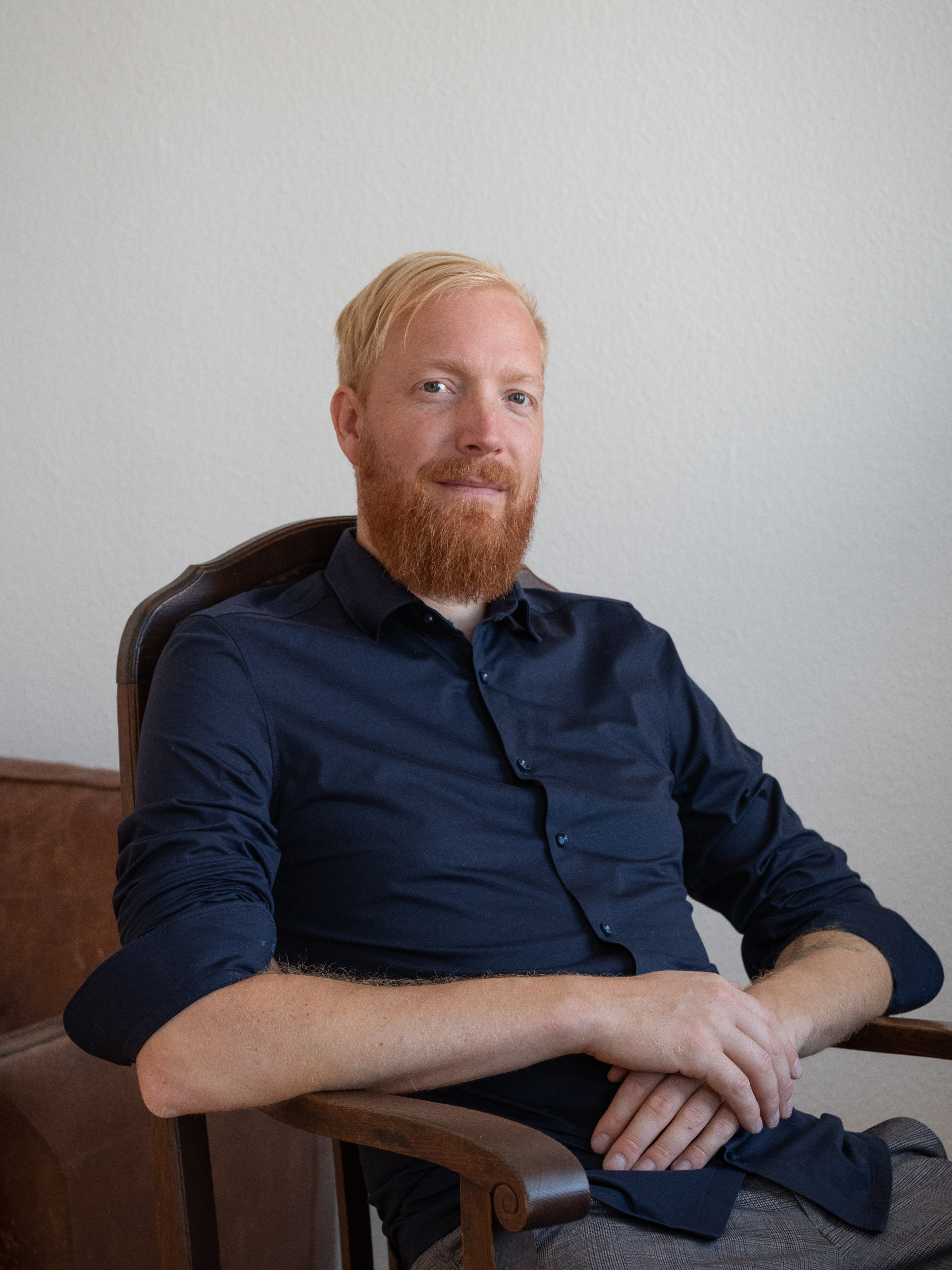 Paul Bratfisch ist Musiktherapeut und Klangexperte