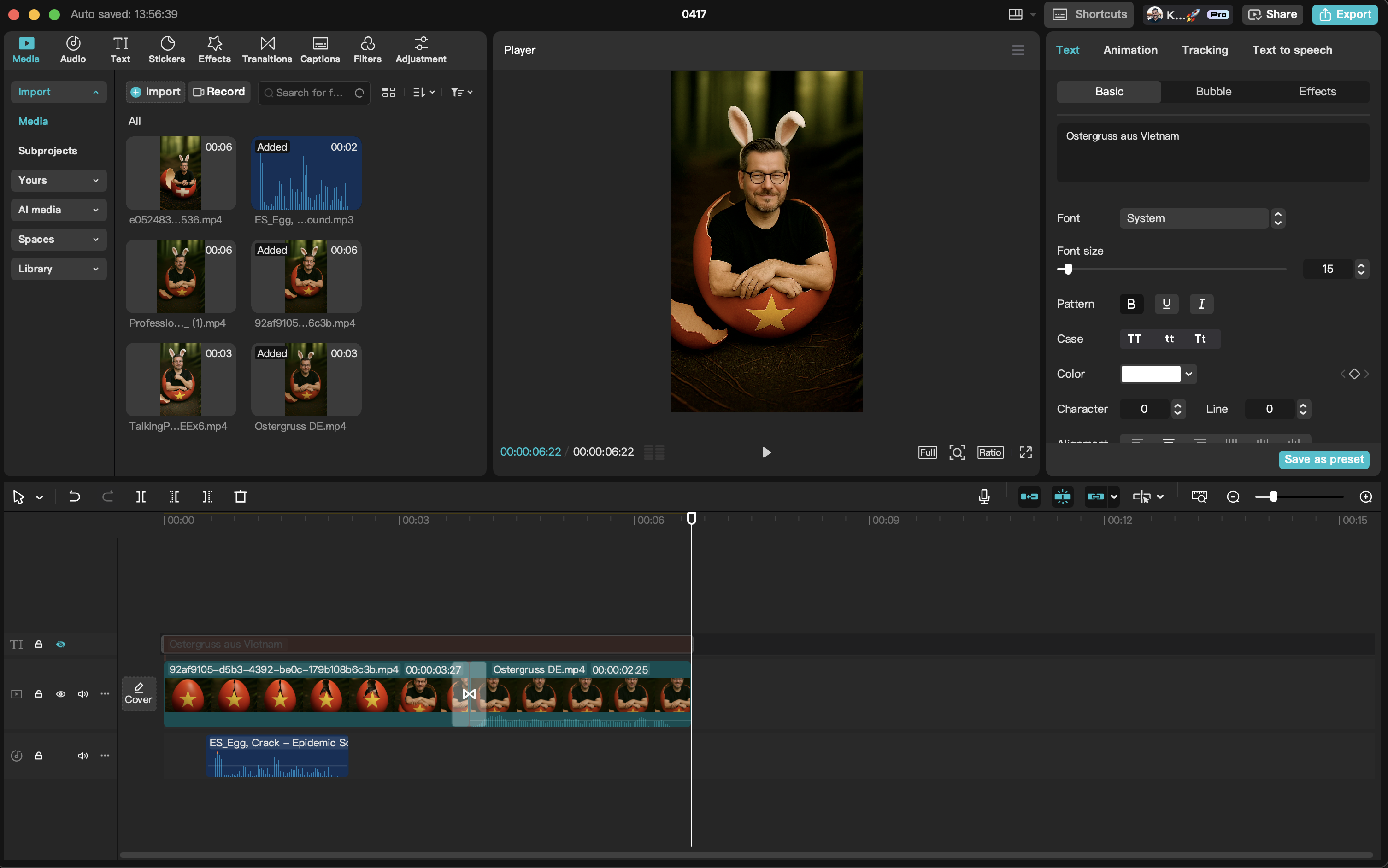 Nutze den kostenlosen Videogenerator CapCut