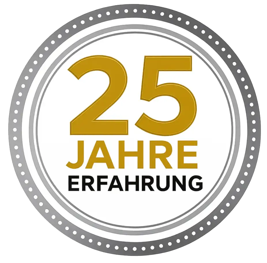 25 Jahre Erfahrung