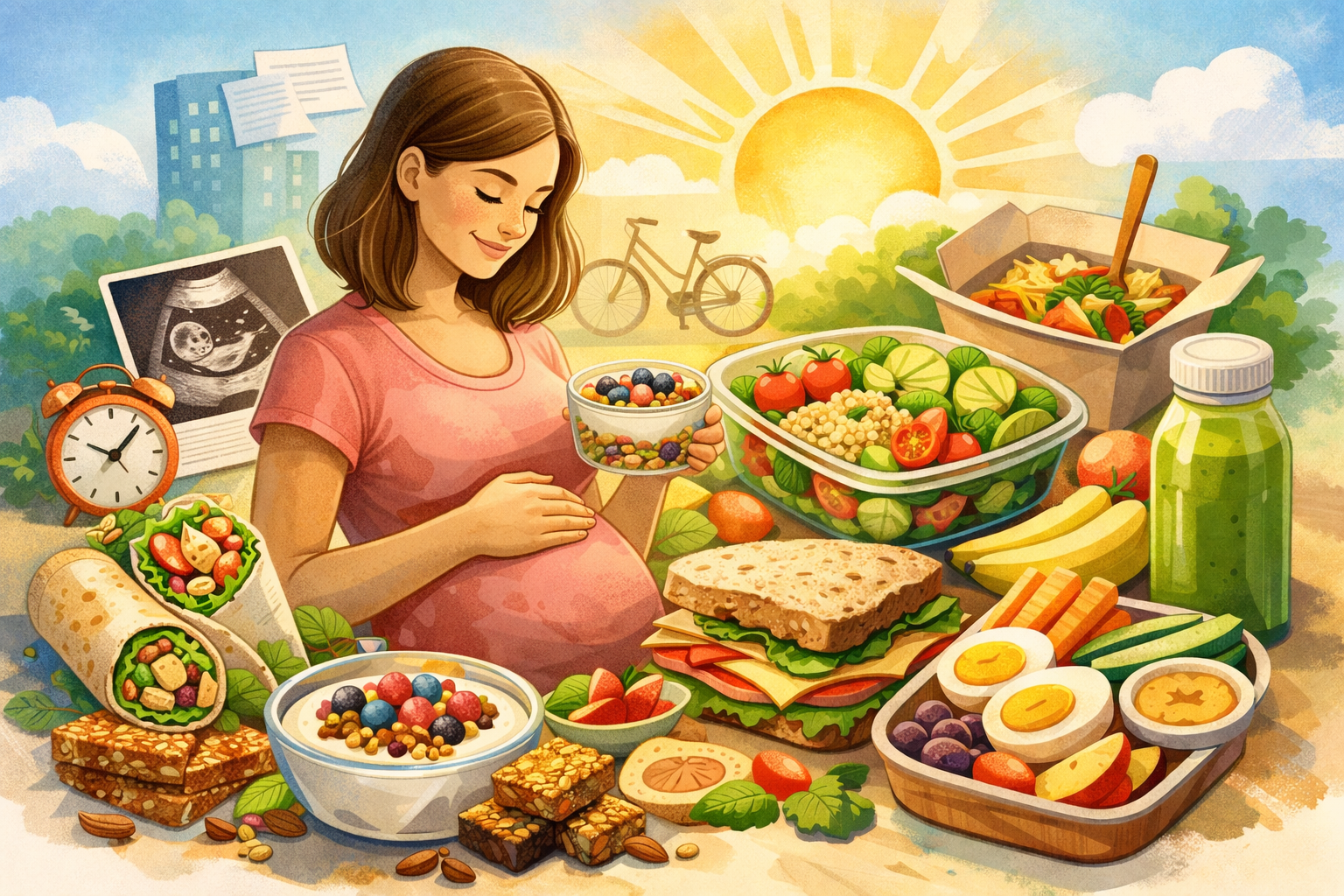 Snacks & Mahlzeiten für mehr Energie in der Schwangerschaft