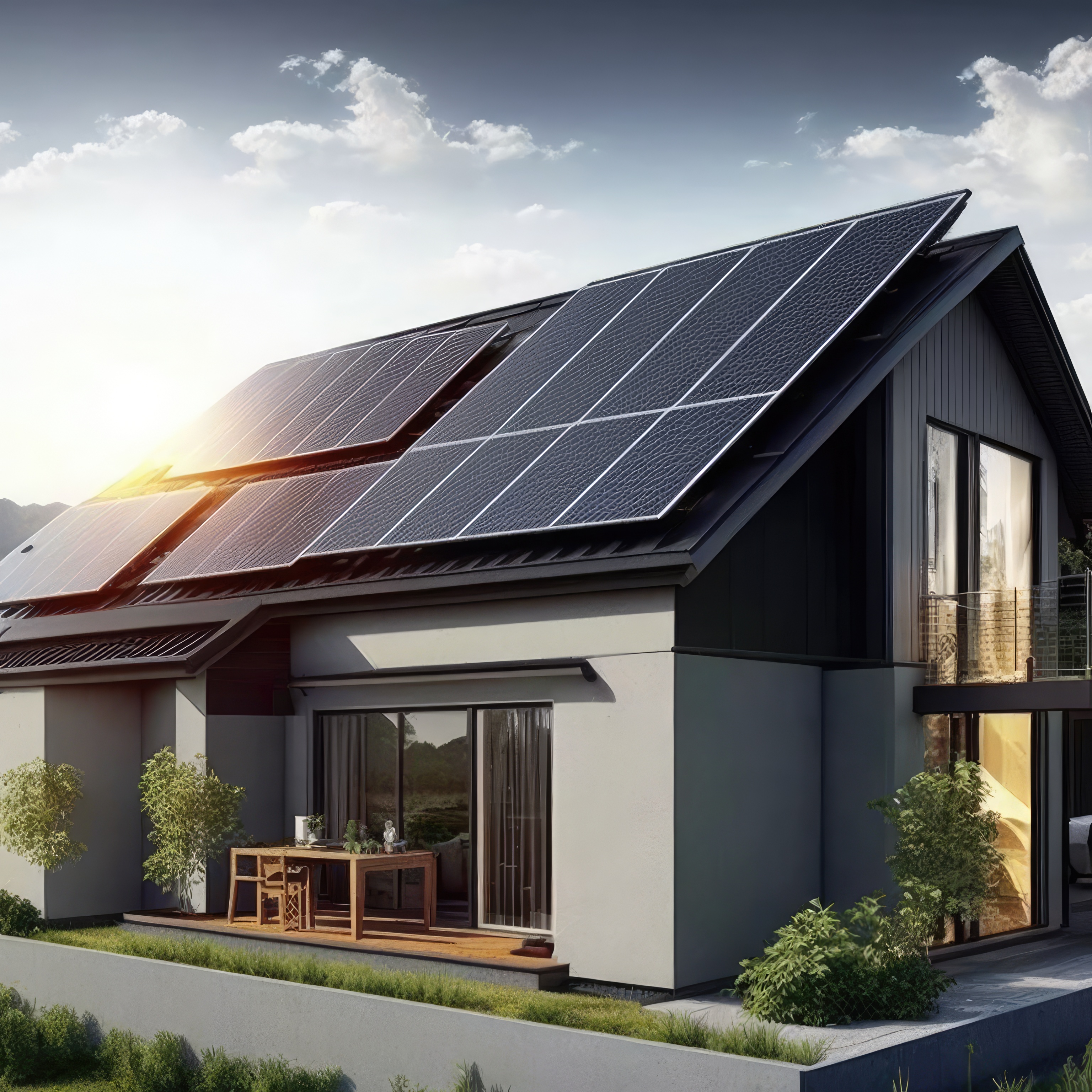 Solaranlage Einfamilienhaus