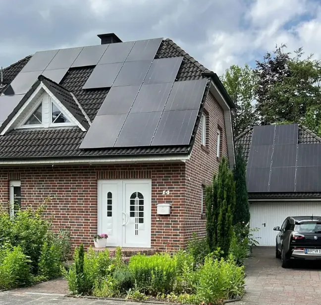 Solaranlage Einfamilienhaus