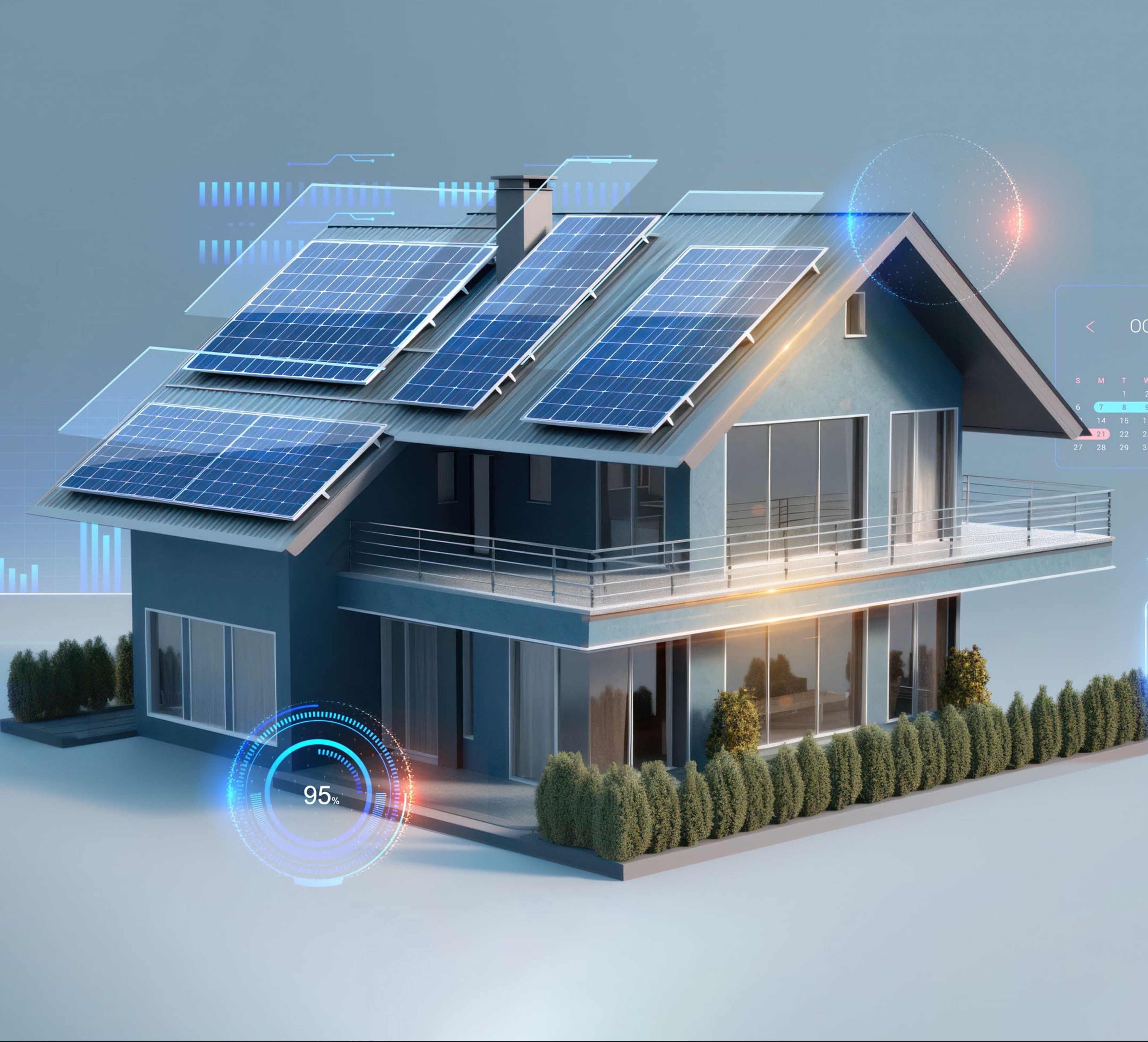 Energieeffizientes Haus durch Smart Home Lösungen