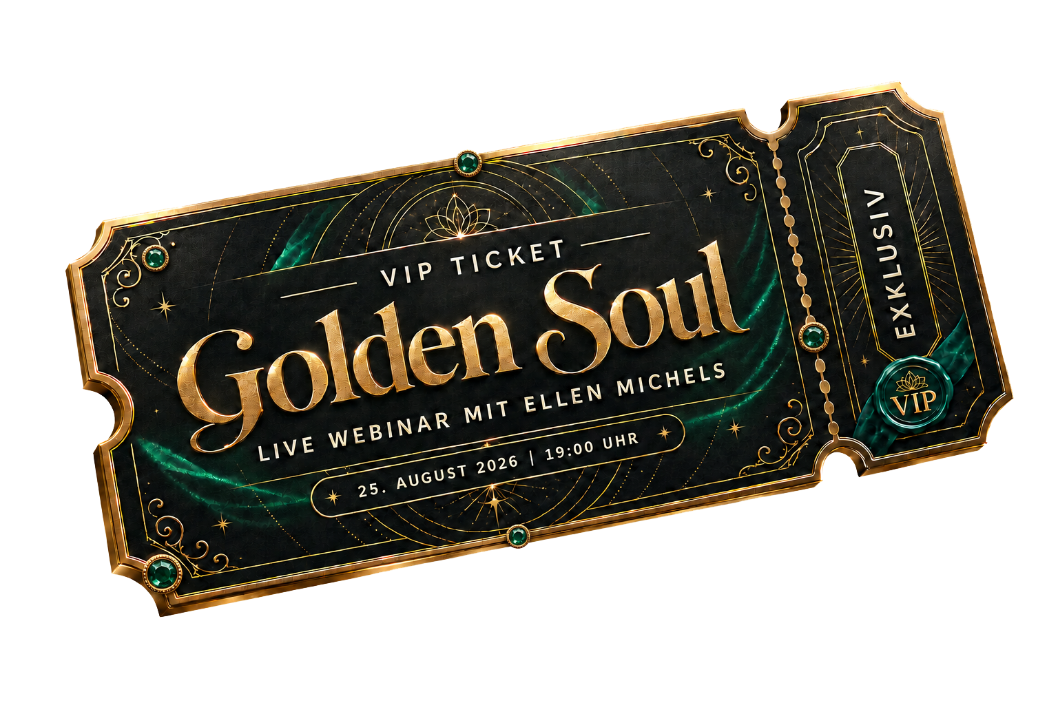 Golden Soul VIP Ticket für das Live Webinar mit Ellen Michels