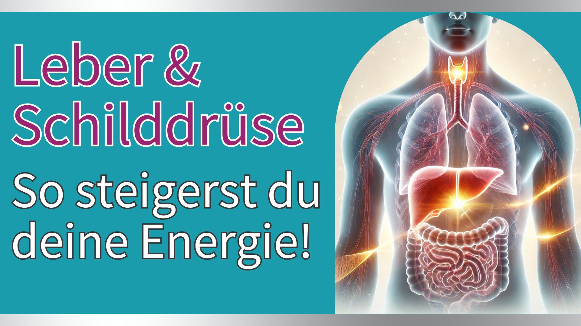 Leber & Schilddrüse: Die wichtige Verbindung, die deine Gesundheit beeinflusst