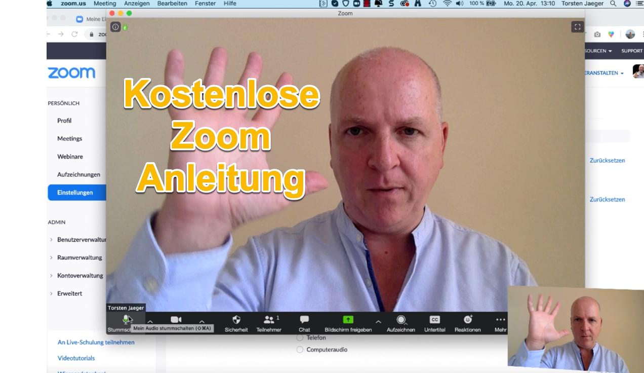 Zoom Anleitung Torsten Jaeger