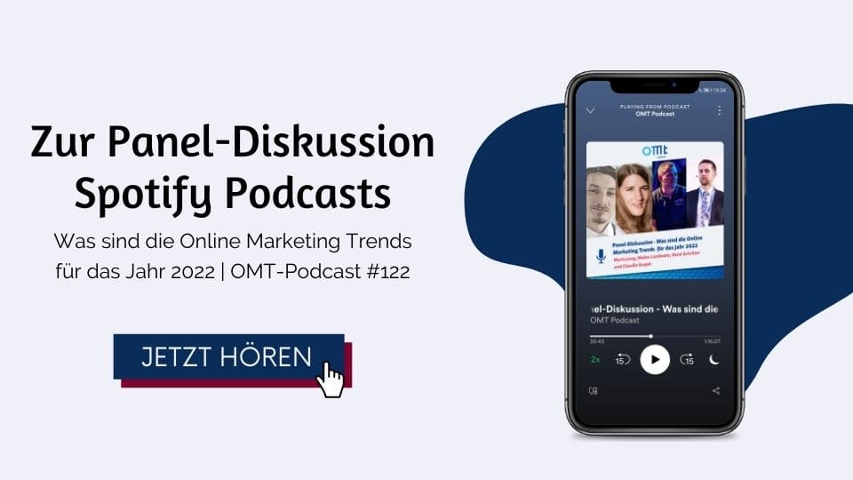 Online Marketing Trends 2022 - Spotify Podcast