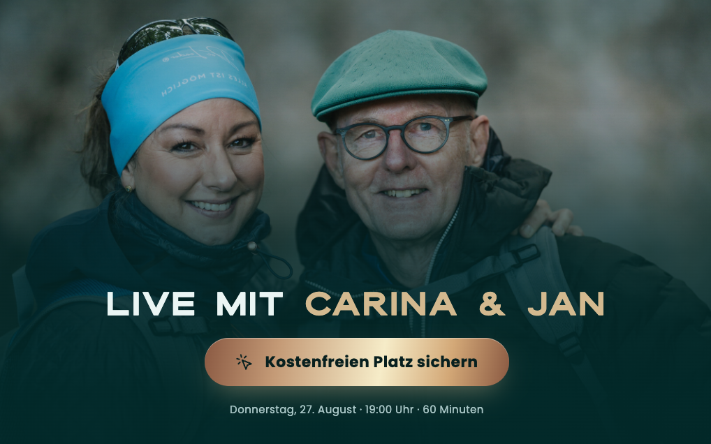 RISE UP! – kostenfreier LIVE-Call mit Carina Barth und Jan Ackermann