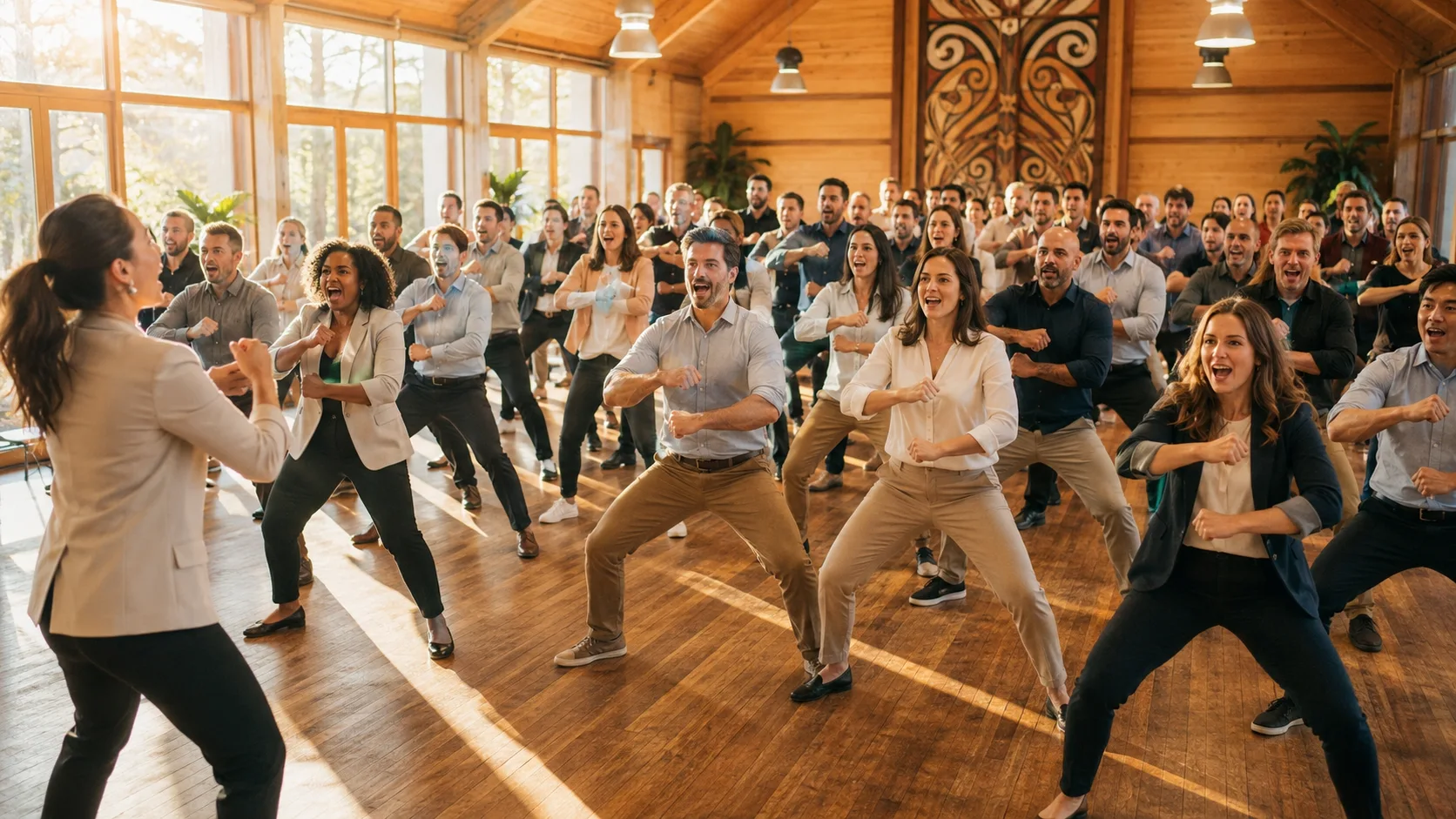 Haka Inspiration Team Event