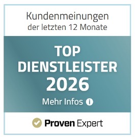 Das Proven Expert Logo als Top Dienstleister 2024