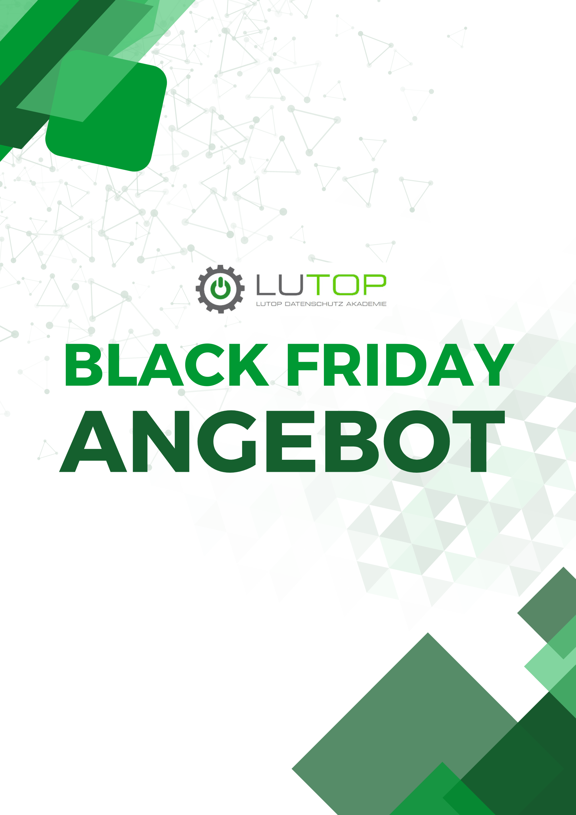 Das Black Friday Angebot der LUTOP Datenschutz Akademie