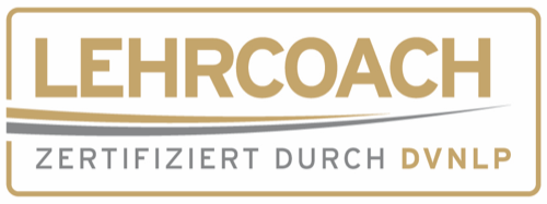 Zertifiziert als Lehrcoach durch DVNLP