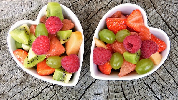 Gesundes Herz aus Obst